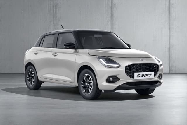 Maruti Suzuki Swift Bluish Black / Pearl Arctic White (dual Tone) Color Image